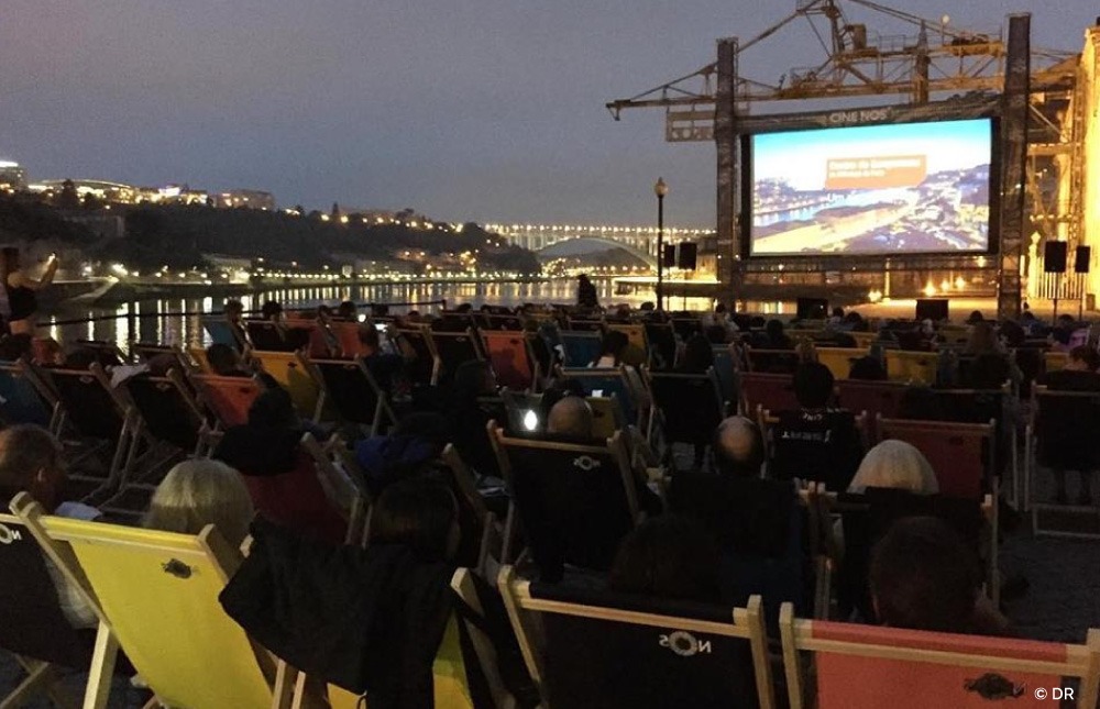 Cinema ao ar livre com vista para o Douro até ao final de Agosto - CLEVERTOURS